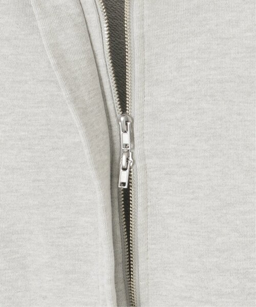 VENCEEXCHANGE（ヴァンスエクスチェンジ）の「襟付きジップカーディガン（パーカー・レディース・アイボリー/杢グレー・FREE）」の9枚目の写真