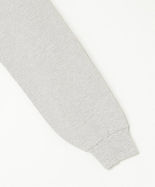 VENCEEXCHANGE（ヴァンスエクスチェンジ）の「襟付きジップカーディガン（パーカー・レディース・杢グレー/アイボリー・FREE）」の6枚目の写真