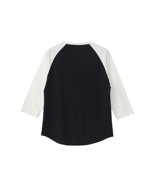 HYSTERIC GLAMOUR（ヒステリックグラマー）の「HYSTERIC WOMAN CAT 七分袖Tシャツ（Tシャツ/カットソー・レディース・ブラック/ホワイト/イエロー・FREE）」の6枚目の写真