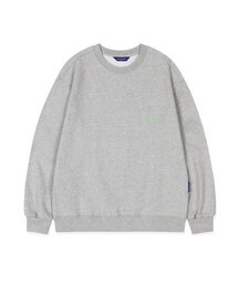 オーバーサイズ_スウェットシャツロゴマンツーマンMEL