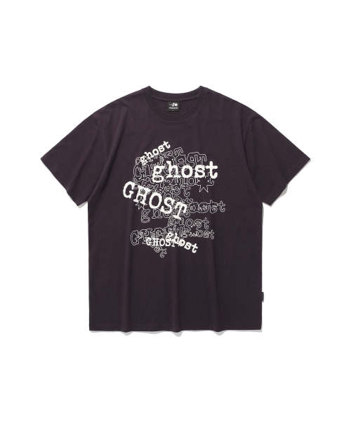 NICE GHOST CLUB(ナイスゴーストクラブ)の「GHOST LINE ART TEE_DARK PURPLE(NG2EMUT527A)(Tシャツ/カットソー・レディース・その他・S/M/L)」の1枚目の写真