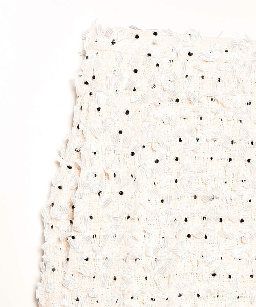 EFFE BEAMS(エッフェビームス)の「ドット ツイード スカート(スカート・レディース・その他1・36/38)」の3枚目の写真