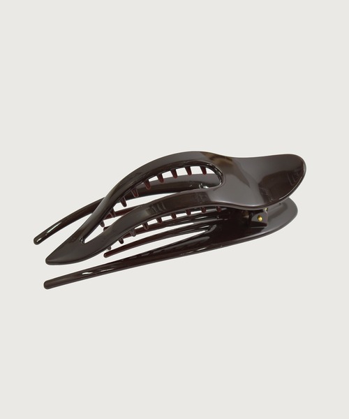 kiehtova(キエトヴァ)の「【kiehtova】TWIN ARC CLIP KTH7(バレッタ/ヘアクリップ・レディース・ブラウン・FREE)」の2枚目の写真