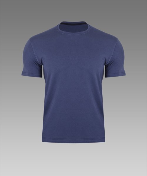 BOASTFIT(ボストピット)の「シグネチャーマッスルフィットコットンモーダル半袖Tシャツオーシャンネイビー(Tシャツ/カットソー・メンズ・その他・M/L/2XL/XL)」の3枚目の写真