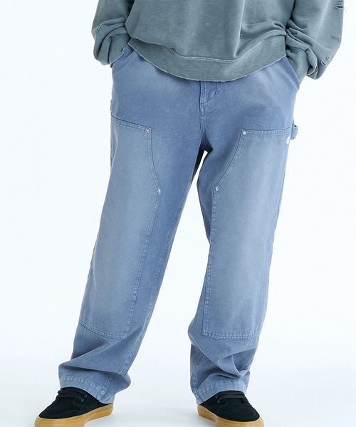 ELEMENT（エレメント）の「ELEMENT/エレメント SHOD PANTS HAMMER W PAINT ロンパン BG021707（その他パンツ・メンズ・ネイビー/ブラック・XL/M/L）」の5枚目の写真