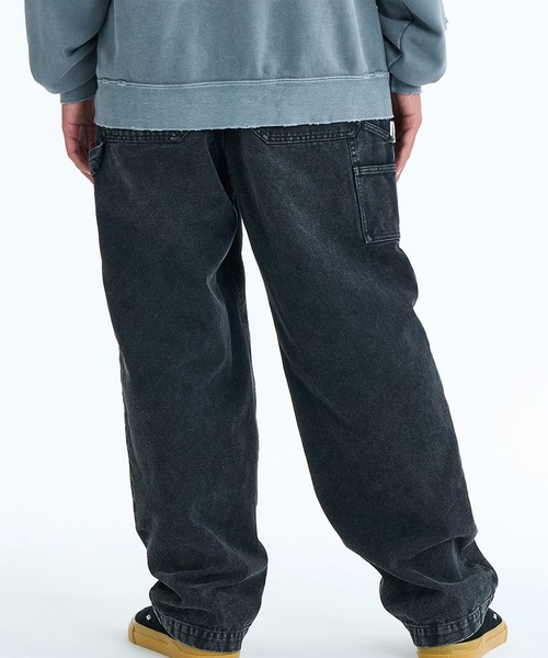 ELEMENT（エレメント）の「ELEMENT/エレメント SHOD PANTS HAMMER W PAINT ロンパン BG021707（その他パンツ・メンズ・ネイビー/ブラック・XL/M/L）」の4枚目の写真