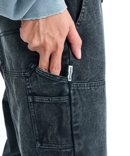 ELEMENT（エレメント）の「ELEMENT/エレメント SHOD PANTS HAMMER W PAINT ロンパン BG021707（その他パンツ・メンズ・ネイビー/ブラック・XL/M/L）」の11枚目の写真