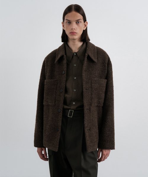 INSILENCE(インサイロンス)の「SUBALPINO POINTED COLOR BOUCLLE JACKETBROWN(その他アウター・メンズ・その他・M/S)」の1枚目の写真