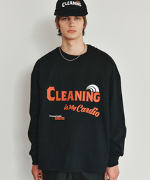HEUTE（ホイテ）の「CLEANING T-SHIRT (BLACK)（Tシャツ/カットソー）」