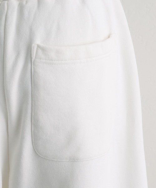 PUAL CE CIN（ピュアルセシン）の「裏毛スウェットパンツ（スウェットパンツ・レディース・グレー/オフホワイト/オートミール・FREE）」の5枚目の写真