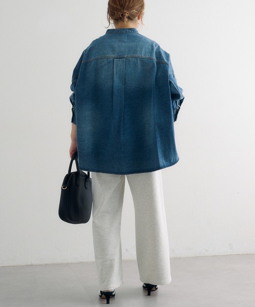 PUAL CE CIN（ピュアルセシン）の「裏毛スウェットパンツ（スウェットパンツ・レディース・グレー/オフホワイト/オートミール・FREE）」の19枚目の写真