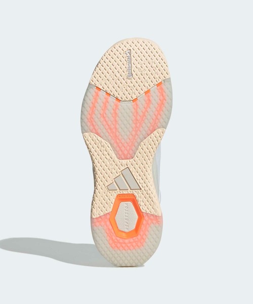 adidas(アディダス)の「ドロップセット 4 トレーニング / Dropset 4 Training / アディダス adidas(スニーカー・レディース・オレンジ/ホワイト・25.5cm/25.0cm/24.5cm/23.5cm/23.0cm/22.5cm/22.0cm/24.0cm/26.0cm)」の4枚目の写真