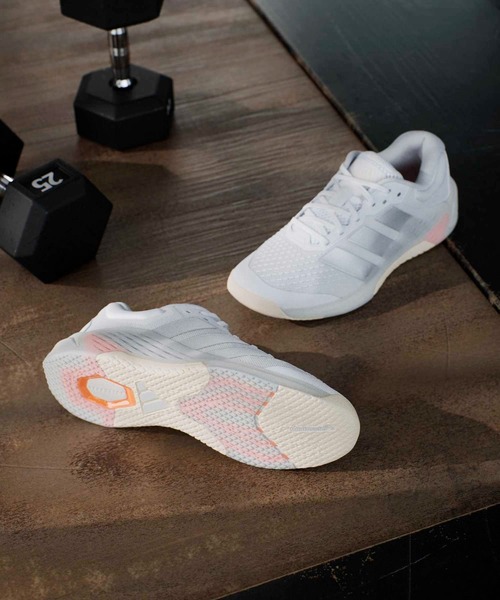 adidas(アディダス)の「ドロップセット 4 トレーニング / Dropset 4 Training / アディダス adidas(スニーカー・レディース・オレンジ/ホワイト・25.5cm/25.0cm/24.5cm/23.5cm/23.0cm/22.5cm/22.0cm/24.0cm/26.0cm)」の11枚目の写真