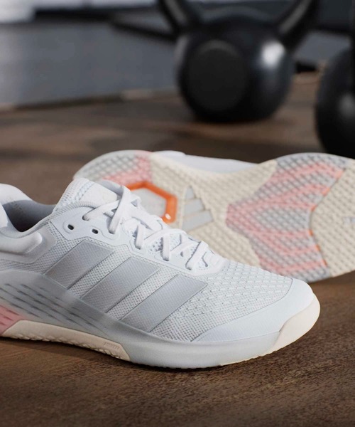 adidas(アディダス)の「ドロップセット 4 トレーニング / Dropset 4 Training / アディダス adidas(スニーカー・レディース・オレンジ/ホワイト・25.5cm/25.0cm/24.5cm/23.5cm/23.0cm/22.5cm/22.0cm/24.0cm/26.0cm)」の18枚目の写真