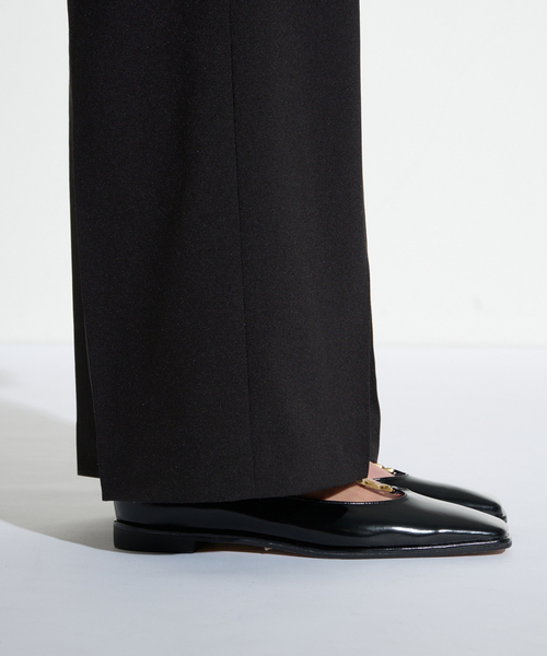 GRISE（グリーズ）の「GRISEスクエアチェーンツキTストラップフラット（その他シューズ・レディース・ブラック/ブルー系その他・25cm/24.5cm/24cm/23.5cm/23cm/22.5cm/22cm）」の10枚目の写真