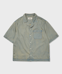 AMFEAST（アンフィースト）の「ジェインデニムパジャマシャツミッドブルー（シャツ/ブラウス）」