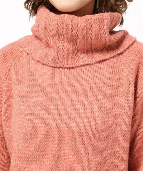 Kastane（カスタネ）の「オフタートルワンピース（ワンピース・レディース・ブラウン/グレー/サーモンピンク・FREE）」の8枚目の写真