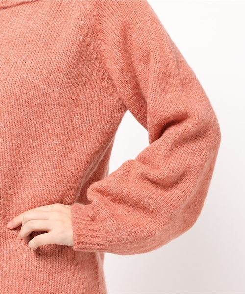 Kastane（カスタネ）の「オフタートルワンピース（ワンピース・レディース・ブラウン/グレー/サーモンピンク・FREE）」の9枚目の写真