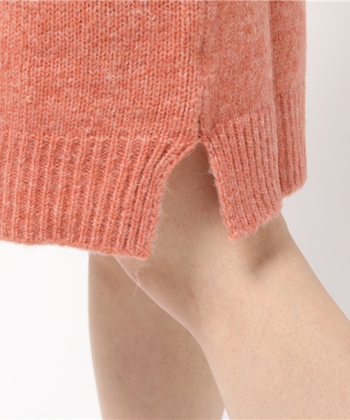 Kastane（カスタネ）の「オフタートルワンピース（ワンピース・レディース・ブラウン/グレー/サーモンピンク・FREE）」の10枚目の写真