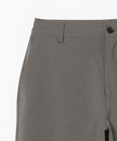 BEAMS HEART(ビームスハート)の「ポリエステル ドビー ワイド スラックス(ウォッシャブル)(スラックス・メンズ・グレー/ブラック・L/M/S/XL)」の4枚目の写真