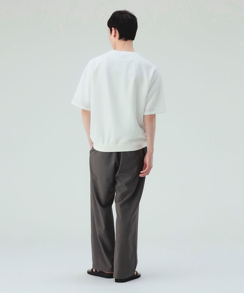 BEAMS HEART(ビームスハート)の「ポリエステル ドビー ワイド スラックス(ウォッシャブル)(スラックス・メンズ・グレー/ブラック・L/M/S/XL)」の19枚目の写真