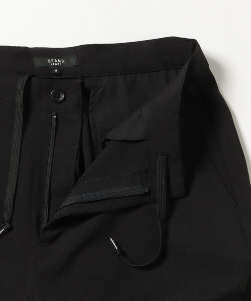 BEAMS HEART(ビームスハート)の「ポリエステル ドビー ワイド スラックス(ウォッシャブル)(スラックス・メンズ・グレー/ブラック・L/M/S/XL)」の11枚目の写真