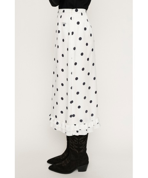 SLY（スライ）の「MICHIXSLY DOTS SK ミチスライドットスカート 冬服 春服（スカート・レディース・ブラウン系その他2/ホワイト系その他2・2/1）」の11枚目の写真