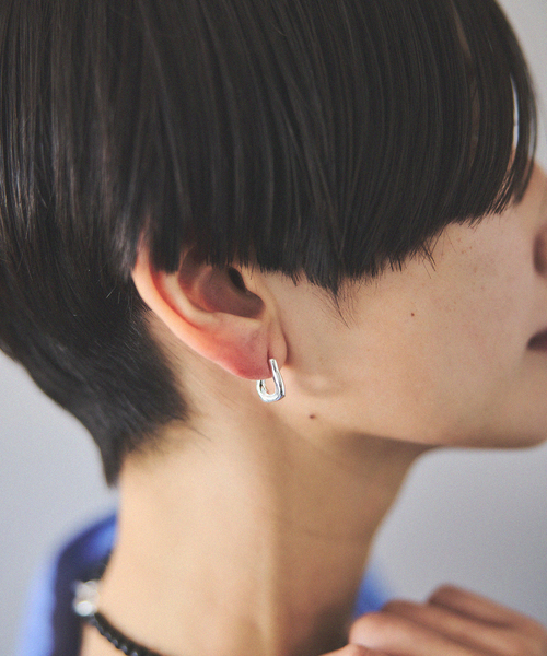 JOURNAL STANDARD relume（ジャーナルスタンダード　レリューム）の「《WEB限定追加》【relume×Fujiwara】イビツピアス（ピアス（両耳用）・レディース・シルバー・FREE）」の3枚目の写真
