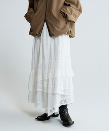 JEANASIS | パッチワークコットンレーススカート/646049(スカート)