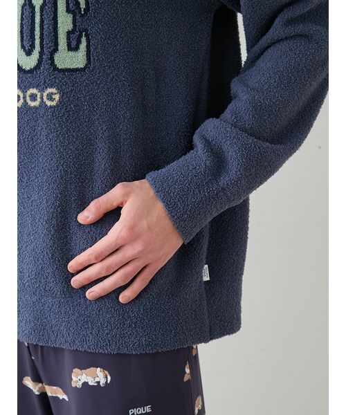 HOMME】エアリーモコスリーピングドッグプルオーバー（ルームウェア