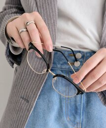 mystic | ハーフリムメガネ(メガネ)