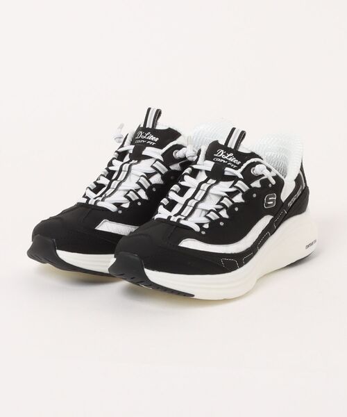 SKECHERS(スケッチャーズ)の「《SKECHERS》CONTOUR FOAM - SWEET NOSTALGIA(スニーカー・レディース・ブラック×ホワイト/ベージュ系その他・22.5cm/23.0cm/23.5cm/24.0cm/24.5cm/25.0cm)」の1枚目の写真