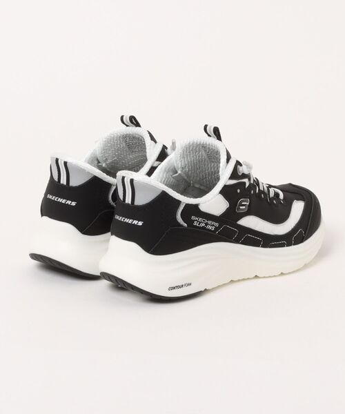 SKECHERS(スケッチャーズ)の「《SKECHERS》CONTOUR FOAM - SWEET NOSTALGIA(スニーカー・レディース・ブラック×ホワイト/ベージュ系その他・22.5cm/23.0cm/23.5cm/24.0cm/24.5cm/25.0cm)」の3枚目の写真
