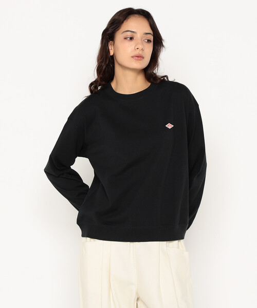 DANTON(ダントン)の「Women's Long Sleeve Sweat T-shirt(Tシャツ/カットソー・レディース・ホワイト/ホワイト系その他/ホワイト系その他5/ネイビー/ブルー系その他/ダークグレー/オレンジ/ブラック・M/S/XS)」の4枚目の写真