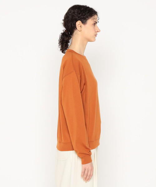 DANTON(ダントン)の「Women's Long Sleeve Sweat T-shirt(Tシャツ/カットソー・レディース・ホワイト/ホワイト系その他/ホワイト系その他5/ネイビー/ブルー系その他/ダークグレー/オレンジ/ブラック・M/S/XS)」の12枚目の写真
