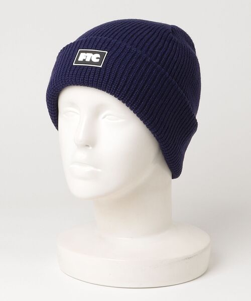 FTC（エフティーシー）の「BOX LOGO BEANIE（ニットキャップ/ビーニー・メンズ・グレー/ネイビー/ブラック・FREE）」の12枚目の写真
