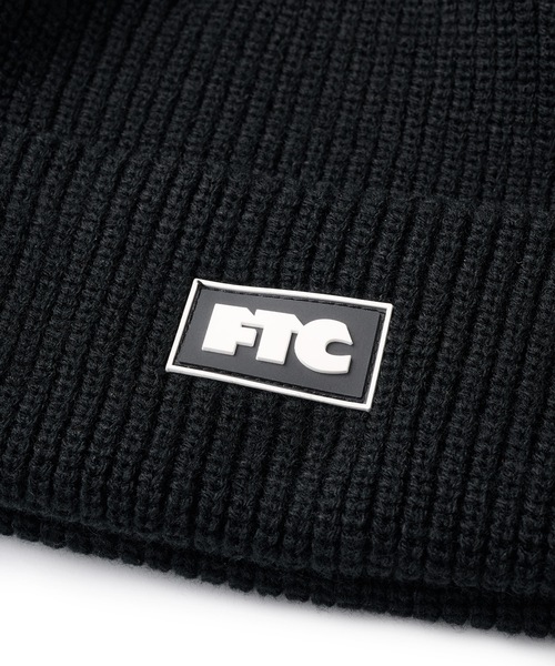 FTC（エフティーシー）の「BOX LOGO BEANIE（ニットキャップ/ビーニー・メンズ・グレー/ネイビー/ブラック・FREE）」の5枚目の写真