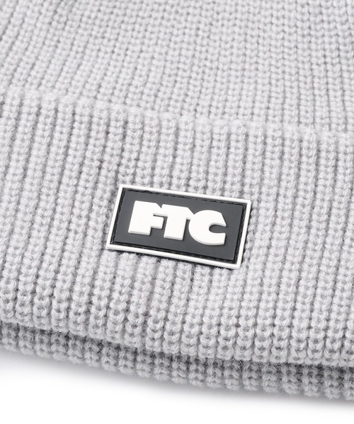 FTC（エフティーシー）の「BOX LOGO BEANIE（ニットキャップ/ビーニー・メンズ・グレー/ネイビー/ブラック・FREE）」の7枚目の写真