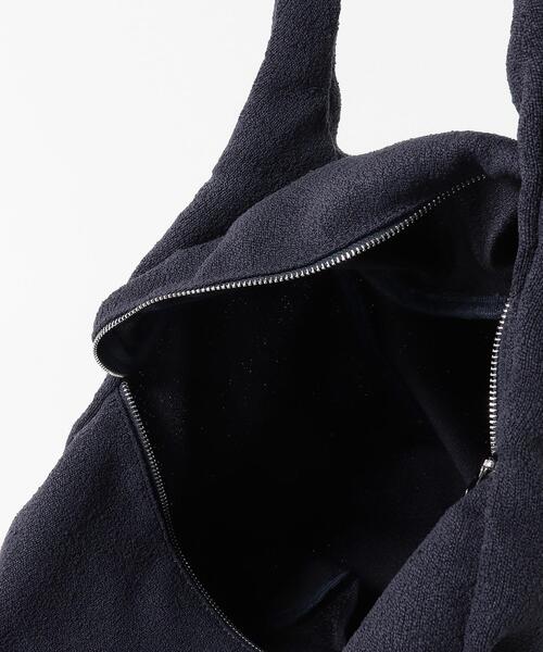 KBF（ケイビーエフ）の「パイル2WAYイージーBAG（トートバッグ・レディース・ネイビー/アイボリー・ONE）」の19枚目の写真