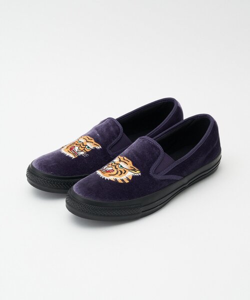 CONVERSE（コンバース）の「【CONVERSE/コンバース】ALL STAR KUNGFU SLIP-ON/オールスター　カンフー　スリップオン（スリッポン・メンズ・ブラック/パープル・27cm/29/28cm）」の3枚目の写真