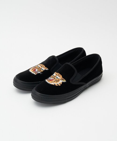 CONVERSE（コンバース）の「【CONVERSE/コンバース】ALL STAR KUNGFU SLIP-ON/オールスター　カンフー　スリップオン（スリッポン・メンズ・ブラック/パープル・27cm/29/28cm）」の4枚目の写真