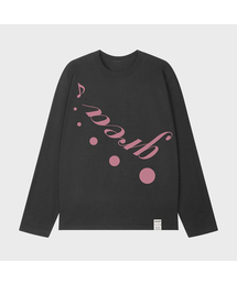 [ユニセックス]PLAY ロングスリーブTシャツ_チャコール