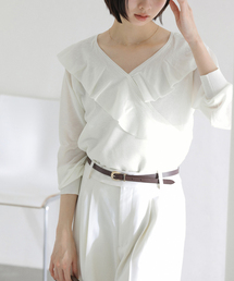 La TOTALITE | 【洗える】フリルニット(ニット/セーター)