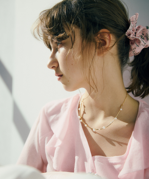 La TOTALITE（ラトータリテ）の「【洗える】フリルニット（ニット/セーター・レディース・ピンク系その他/ベージュ/ホワイト・FREE）」の8枚目の写真