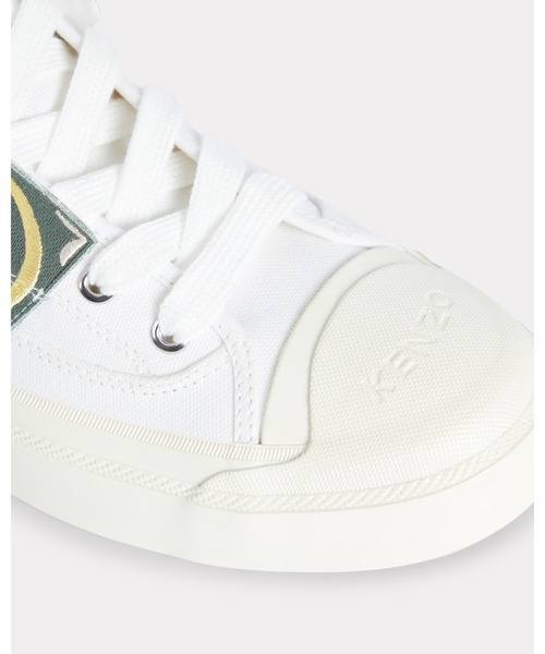 KENZO（ケンゾー）の「'KENZO Hoshi' ハイトップ スニーカー イン コットンキャンバス（スニーカー・メンズ・マルチ・42/40/41）」の2枚目の写真