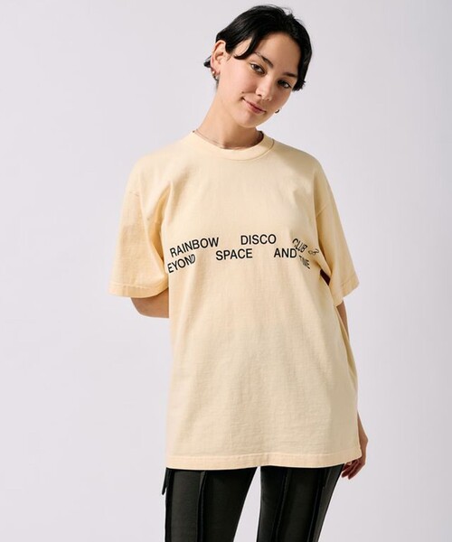 BEAMS RECORDS(ビームスレコーズ)の「Rainbow Disco Club / 2026 Basic S/S T-shirts(Tシャツ/カットソー・メンズ・ホワイト/ブラック・LARGE/MEDIUM)」の12枚目の写真