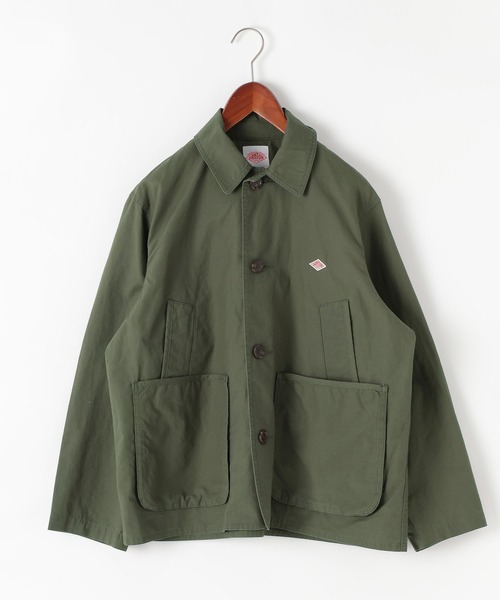 DANTON(ダントン)の「【DANTON(ダントン)】ワークジャケット(ミリタリージャケット・レディース・オリーブ/ネイビー・MEDIUM)」の2枚目の写真