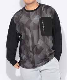 EXCELLENT FINE（エクセレント ファイン）の「Tシャツ 長袖 メンズ 大きいサイズ ドライ ストレッチ ベア天竺 クルーネック カットソー EXCELLENT FINE (エクセレントファイン)（Tシャツ/カットソー）」