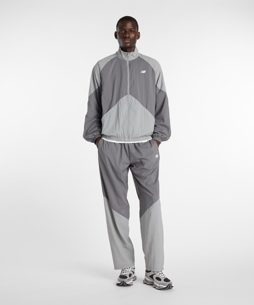 NEW BALANCE(ニューバランス)の「スポーツレガシージャケット(ナイロンジャケット・メンズ・ダークグレー/ネイビー・SMALL/MEDIUM/LARGE/X-LARGE/XX-LARGE)」の8枚目の写真