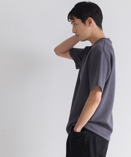 coca(coca)(コカ)の「ユニセックス ソフトジャージートップス(Tシャツ/カットソー・メンズ・グレイッシュベージュ/チャコール/ホワイト/ライトブルー・XL/M/L/2XL)」の6枚目の写真